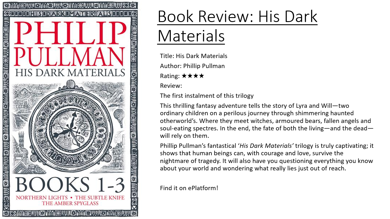 Review - His Dark Materials  by Phillip Pullman
