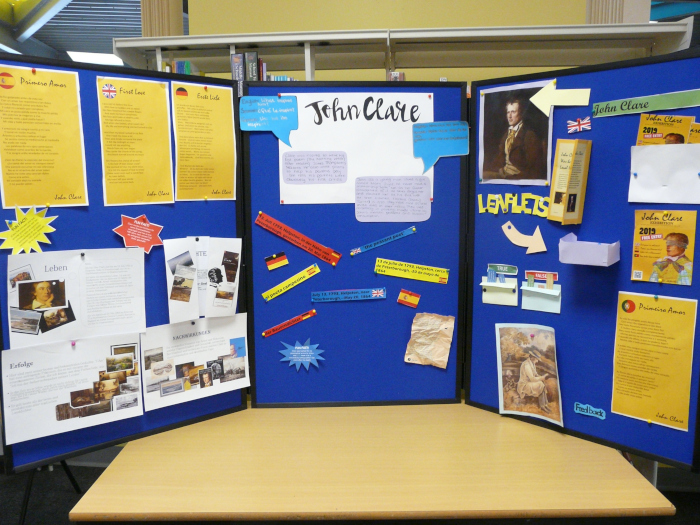 John Clare display