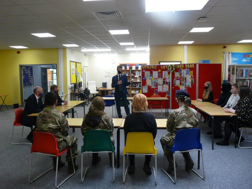 Government Schools Minister and Peterborough MP Tour QKA 3