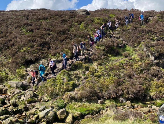 Staff training for the 3 Peaks Challenge