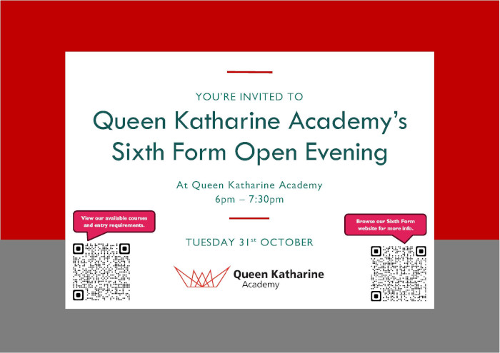 Sixth Form Open Evening Invite